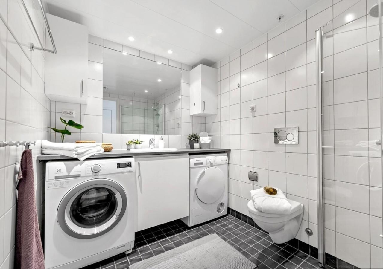 Seaside Apt - 2 Sunny Balconies - Modern - 6 Pax أوسلو المظهر الخارجي الصورة